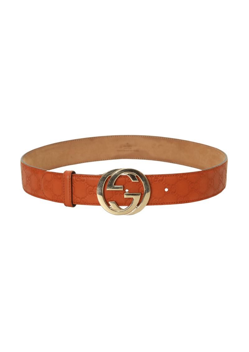 GUCCISSIMA G LOGO BELT