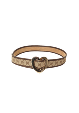 HEART BUCKLE BELT