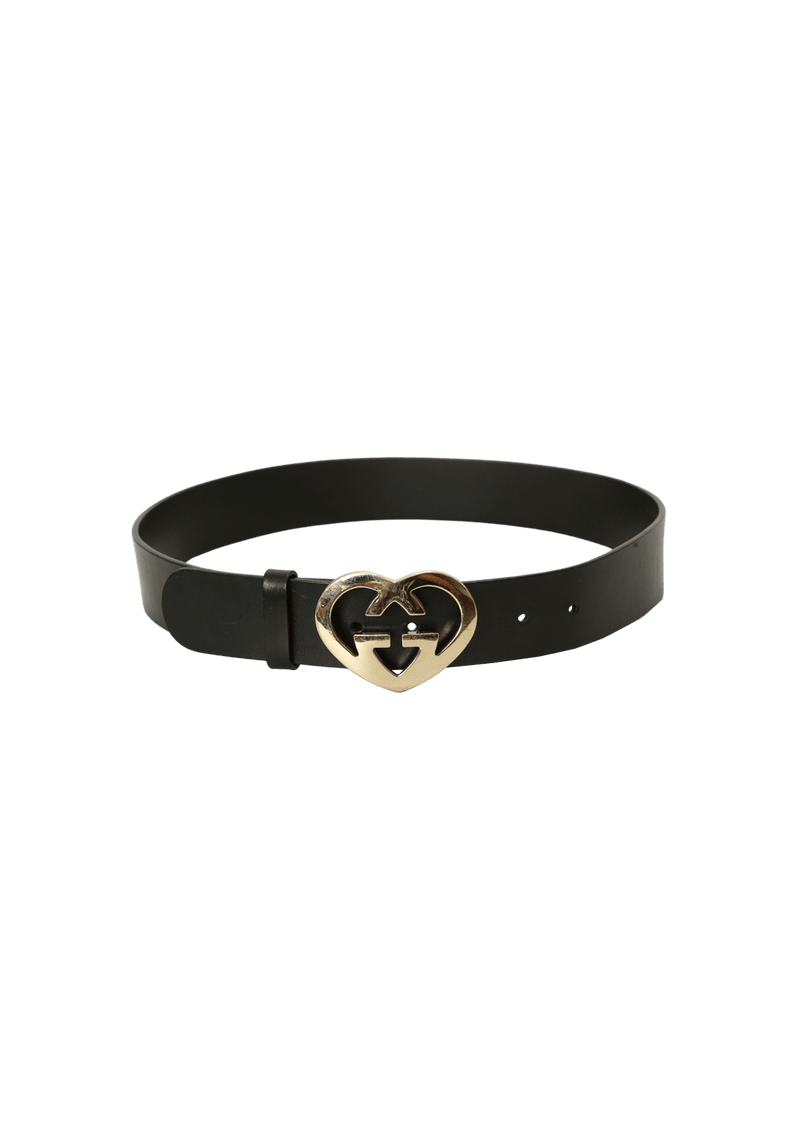 Heart shaped hot sale gucci belt