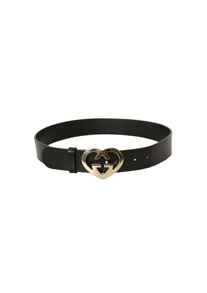 Heart shaped 2025 gucci belt