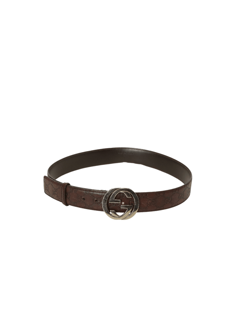 INTERLOCKING G LOGO BELT