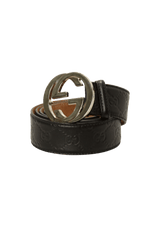 INTERLOCKING G LOGO BELT