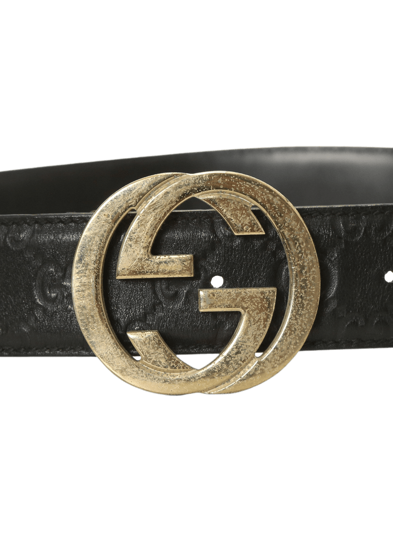 INTERLOCKING G LOGO BELT