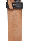 INTERLOCKING G LOGO LEATHER