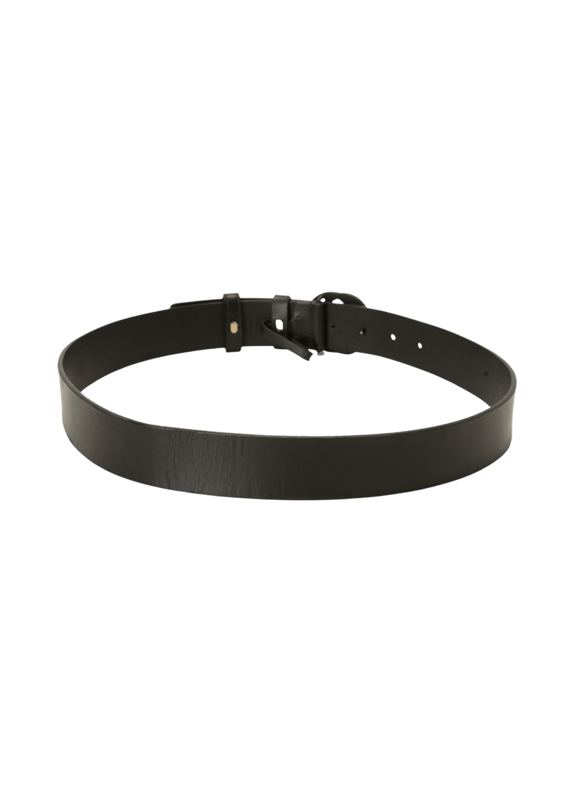 INTERLOCKING G LOGO LEATHER BELT