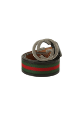 INTERLOCKING G LOGO WEB BELT