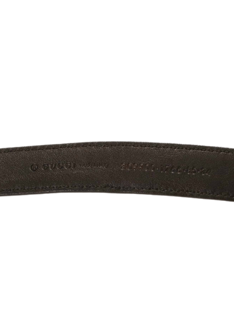 LEATHER SKINNY BELT