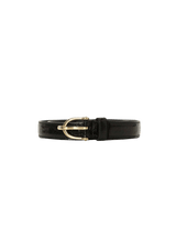 LEATHER SKINNY BELT