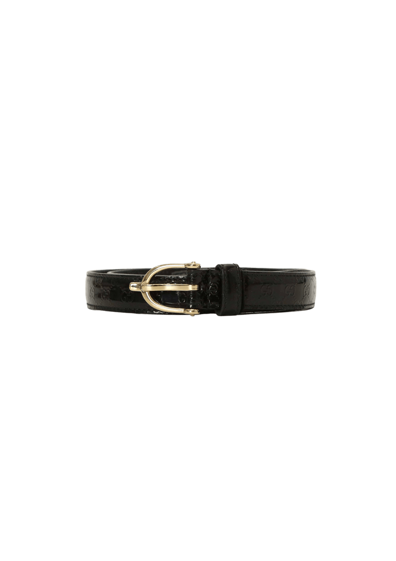 LEATHER SKINNY BELT