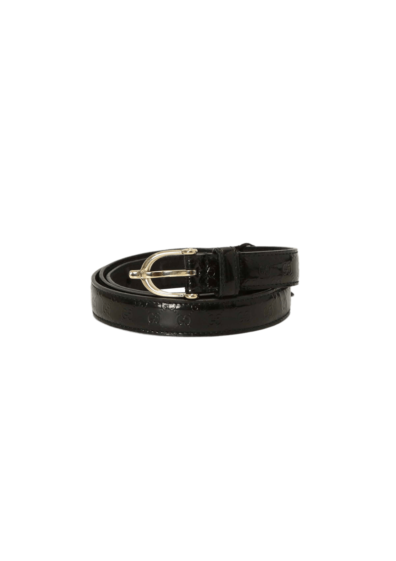 LEATHER SKINNY BELT