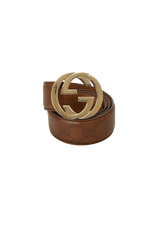 SIGNATURE LEATHER BELT