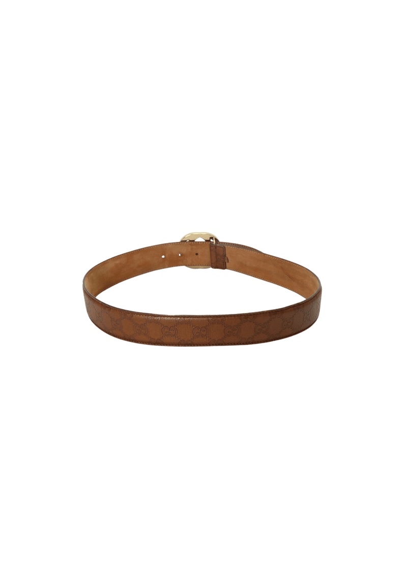 SIGNATURE LEATHER BELT