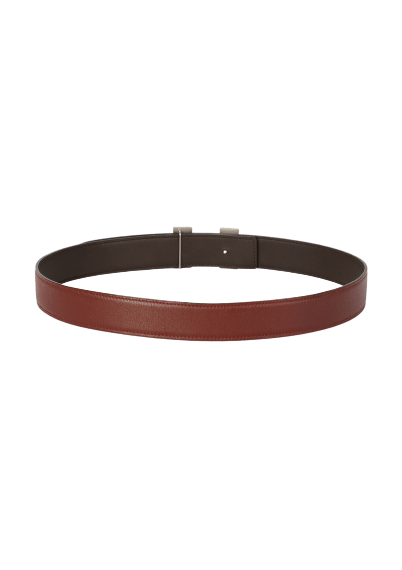 SWIFT & EVERGRAIN H BUCKLE REVERSIBLE BELT 85