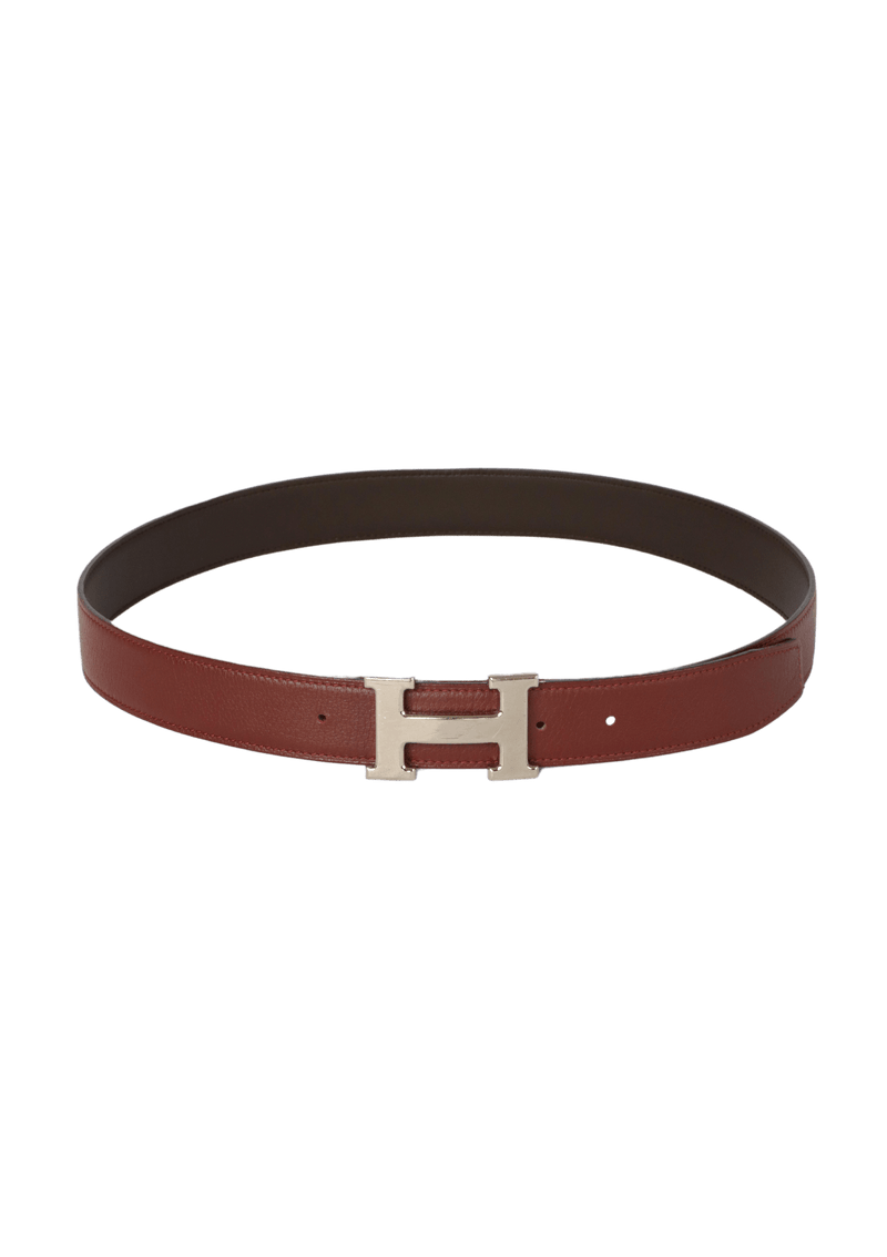 SWIFT & EVERGRAIN H BUCKLE REVERSIBLE BELT 85