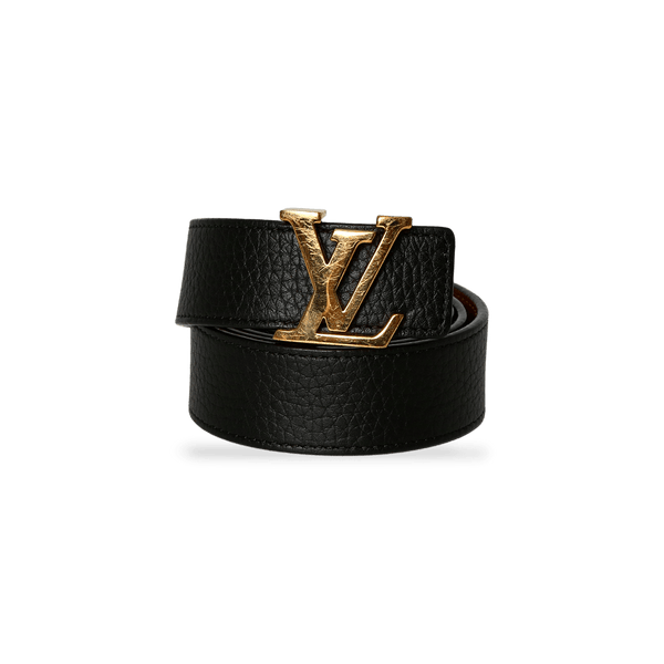 Cinto Louis Vuitton Monogram Initiales Reversível 40mm Preto Original –  Gringa