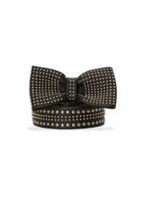 SKINNY BOW WAIST BELT 85
