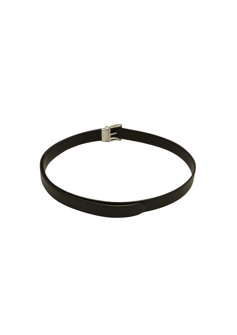 LEATHER SAFFIANO BELT