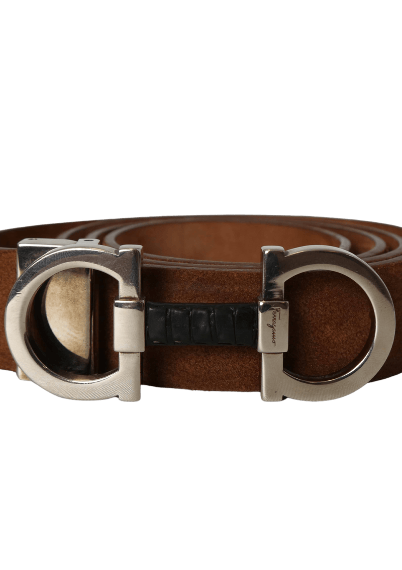 GANCINI SUEDE BELT