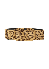 VLOGO LEOPARD BELT