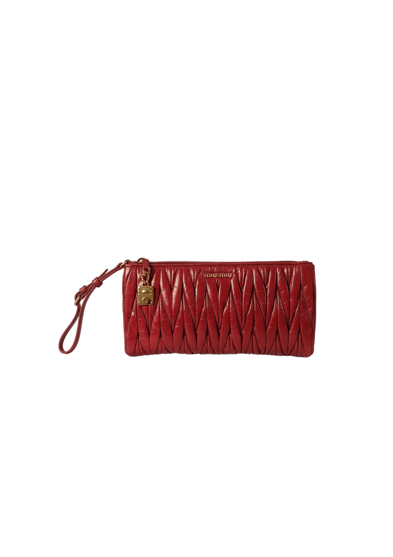 NAPPA MATELASSÉ WRISTLET