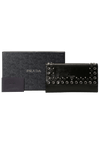 STUDDED SAFFIANO LUX WALLET
