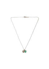 DOUBLE HEART TAG NECKLESS