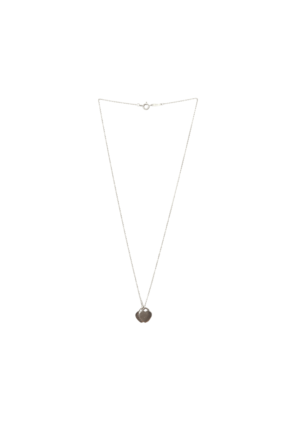"RETURN TO TIFFANY" DOUBLE HEART NECKLACE