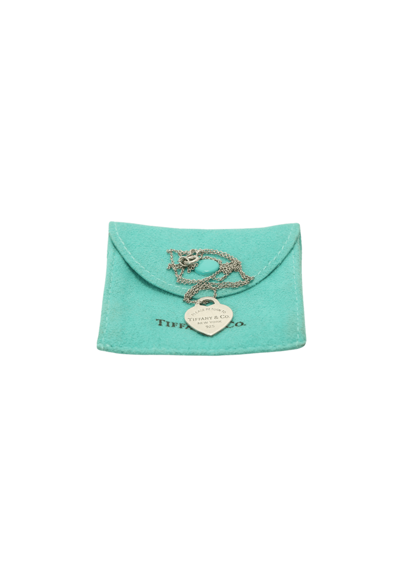 "RETURN TO TIFFANY" HEART TAG NECKLACE