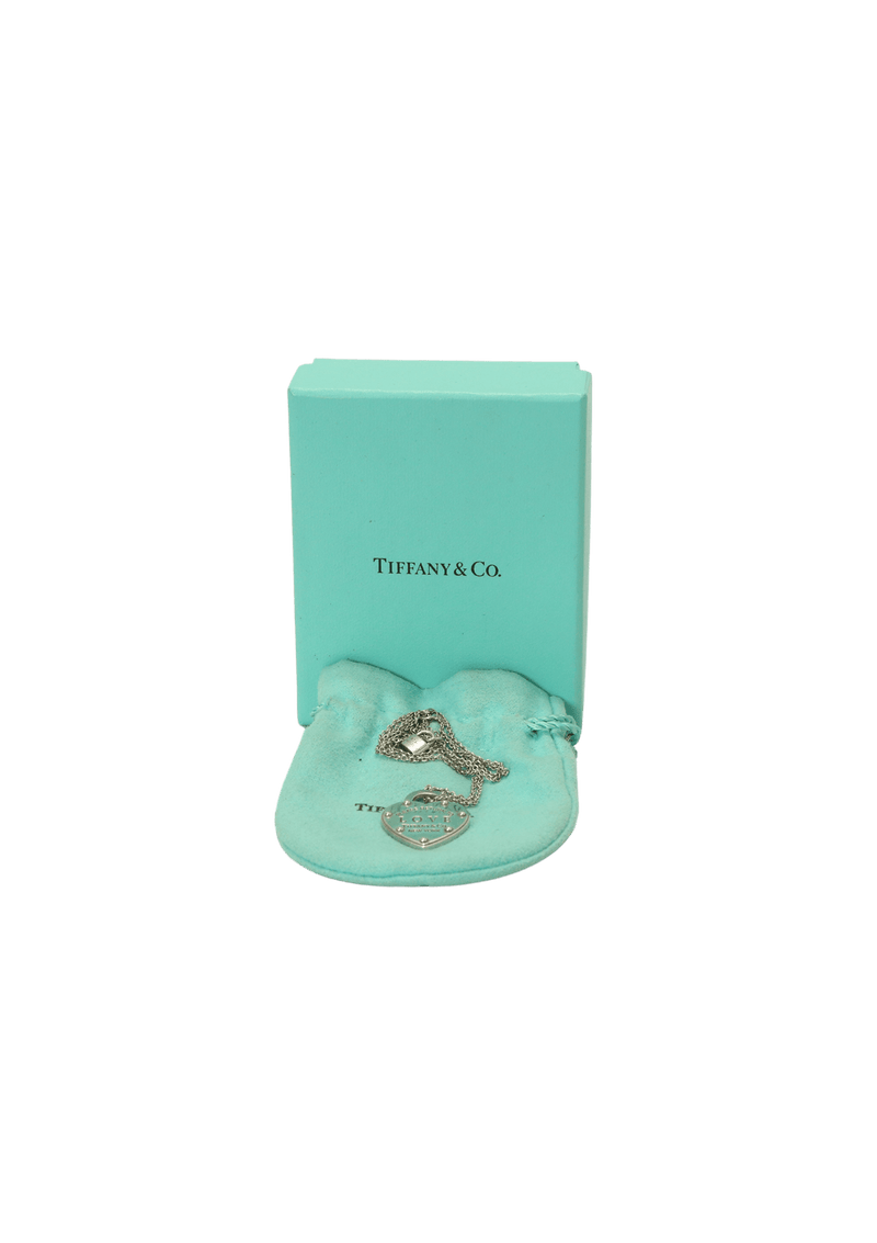 "RETURN TO TIFFANY" HEART TAG NECKLACE