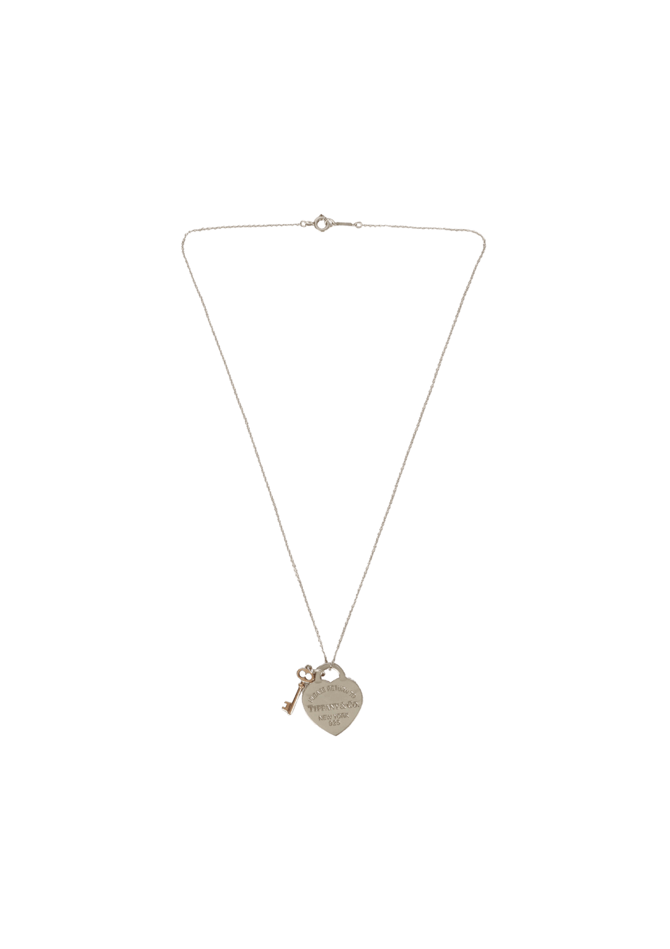 "RETURN TO TIFFANY" SILVER NECKLACE
