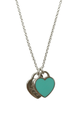DOUBLE HEART TAG NECKLESS