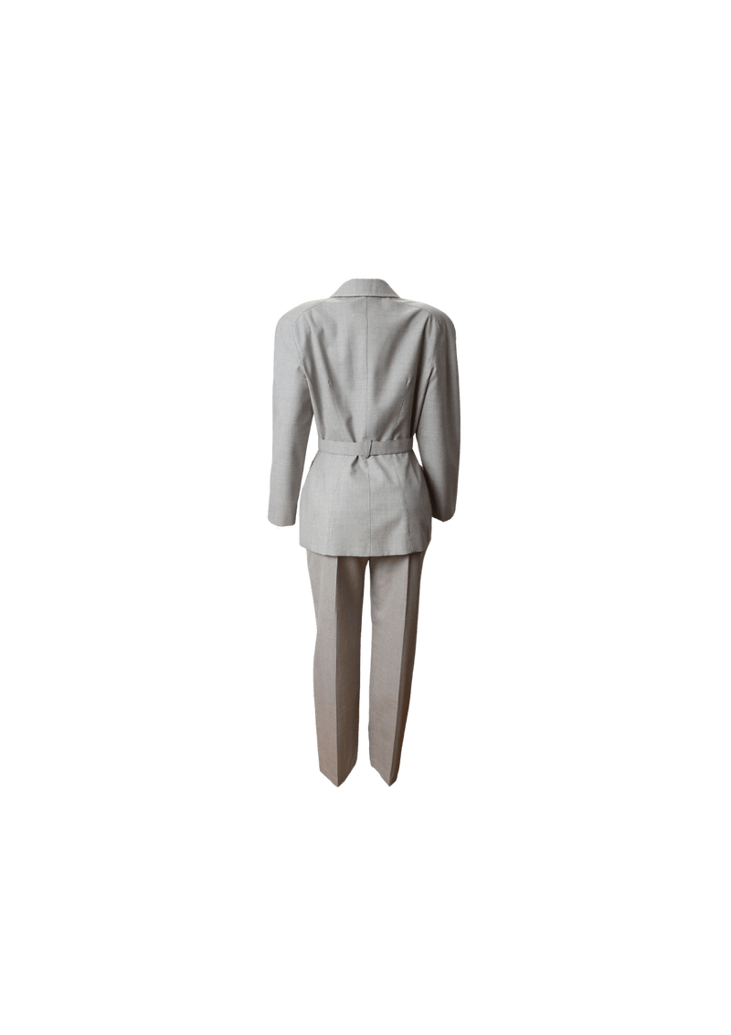 WOOL PANTSUIT SET 36