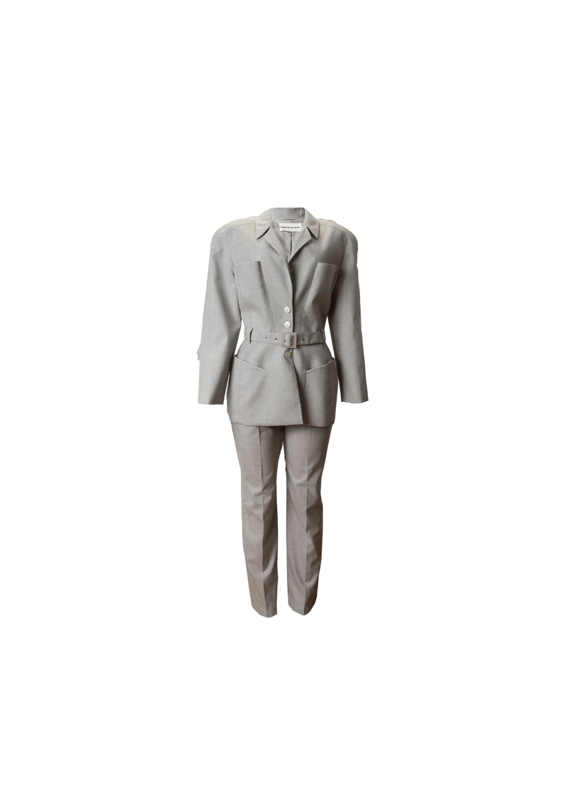 WOOL PANTSUIT SET 36