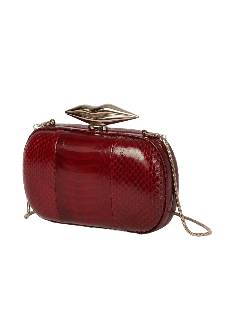 FLIRTY MINAUDIÈRE SNAKE CLUTCH