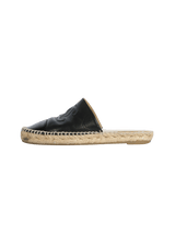 INTERLOCKING CC LOGO ESPADRILLES 35
