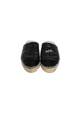 INTERLOCKING CC LOGO ESPADRILLES 35