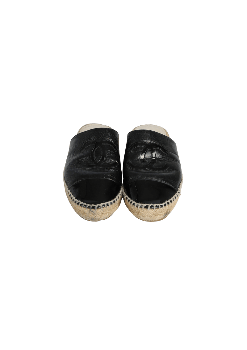 INTERLOCKING CC LOGO ESPADRILLES 35