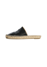 INTERLOCKING CC LOGO ESPADRILLES 35