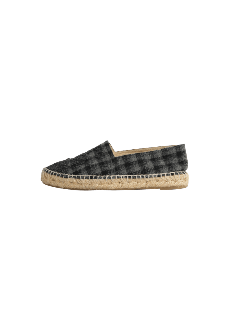 INTERLOCKING CC LOGO ESPADRILLES 36