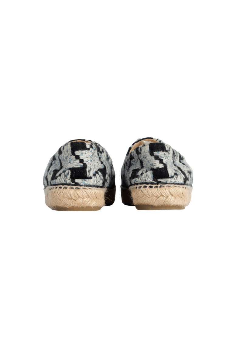 INTERLOCKING CC LOGO ESPADRILLES 38