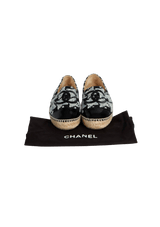 INTERLOCKING CC LOGO ESPADRILLES 38