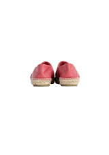 INTERLOCKING CC LOGO ESPADRILLES 38