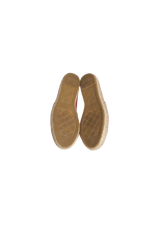 INTERLOCKING CC LOGO ESPADRILLES 38