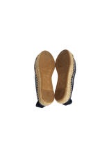 INTERLOCKING CC LOGO ESPADRILLES 35