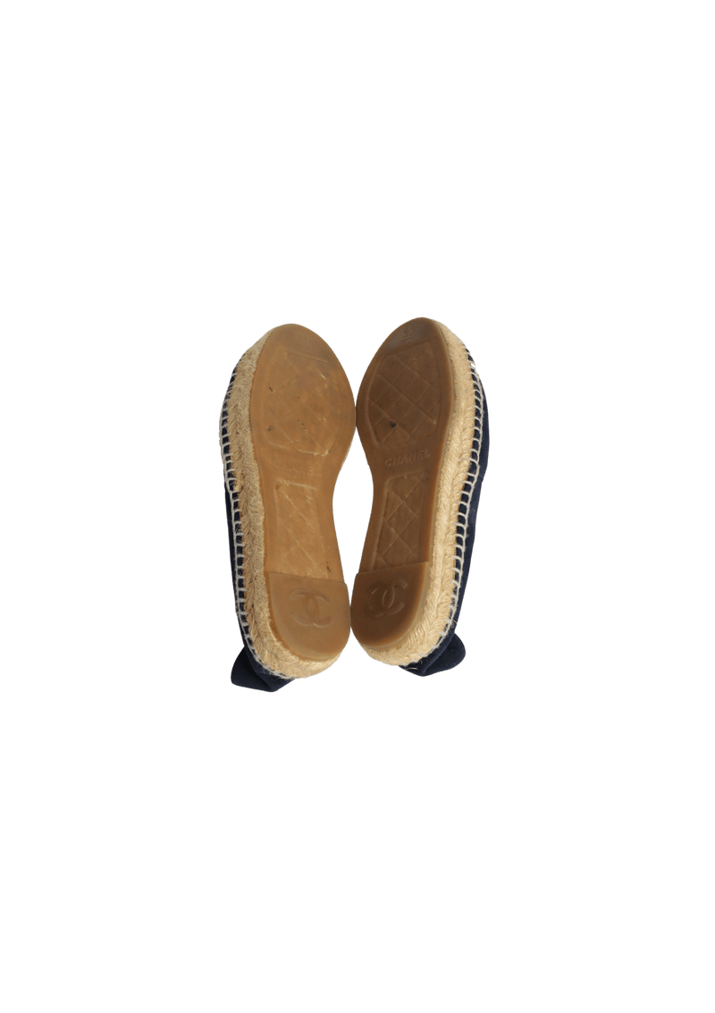 INTERLOCKING CC LOGO ESPADRILLES 35