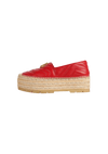 DOUBLE G PLATFORM ESPADRILLES 36