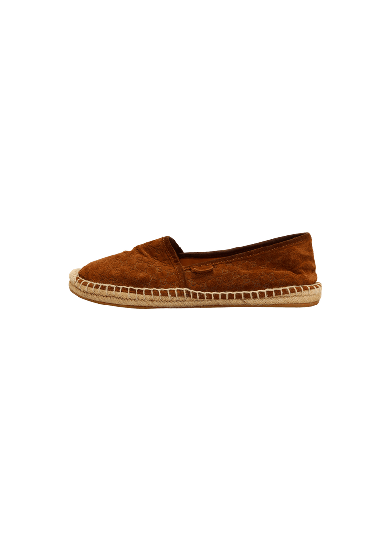 SUEDE MICROGUCCISSIMA ESPADRILLES 37