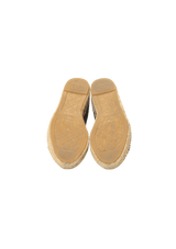 INTERLOCKING CC ESPADRILLES 37