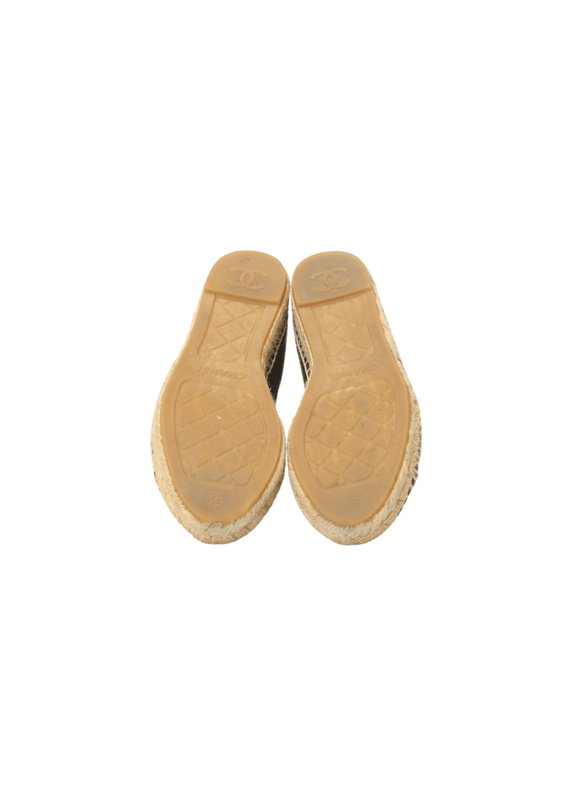 INTERLOCKING CC ESPADRILLES 37