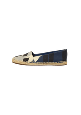 PRINTED MESH ESPADRILLES 35.5
